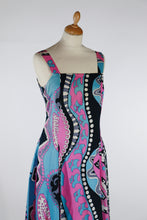 Charger l&#39;image dans la galerie, colourful dress from the &#39;1970s robe colorée des seventies
