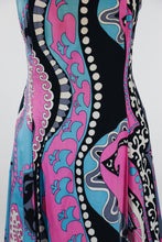 Charger l&#39;image dans la galerie, colourful dress from the &#39;1970s robe colorée des seventies
